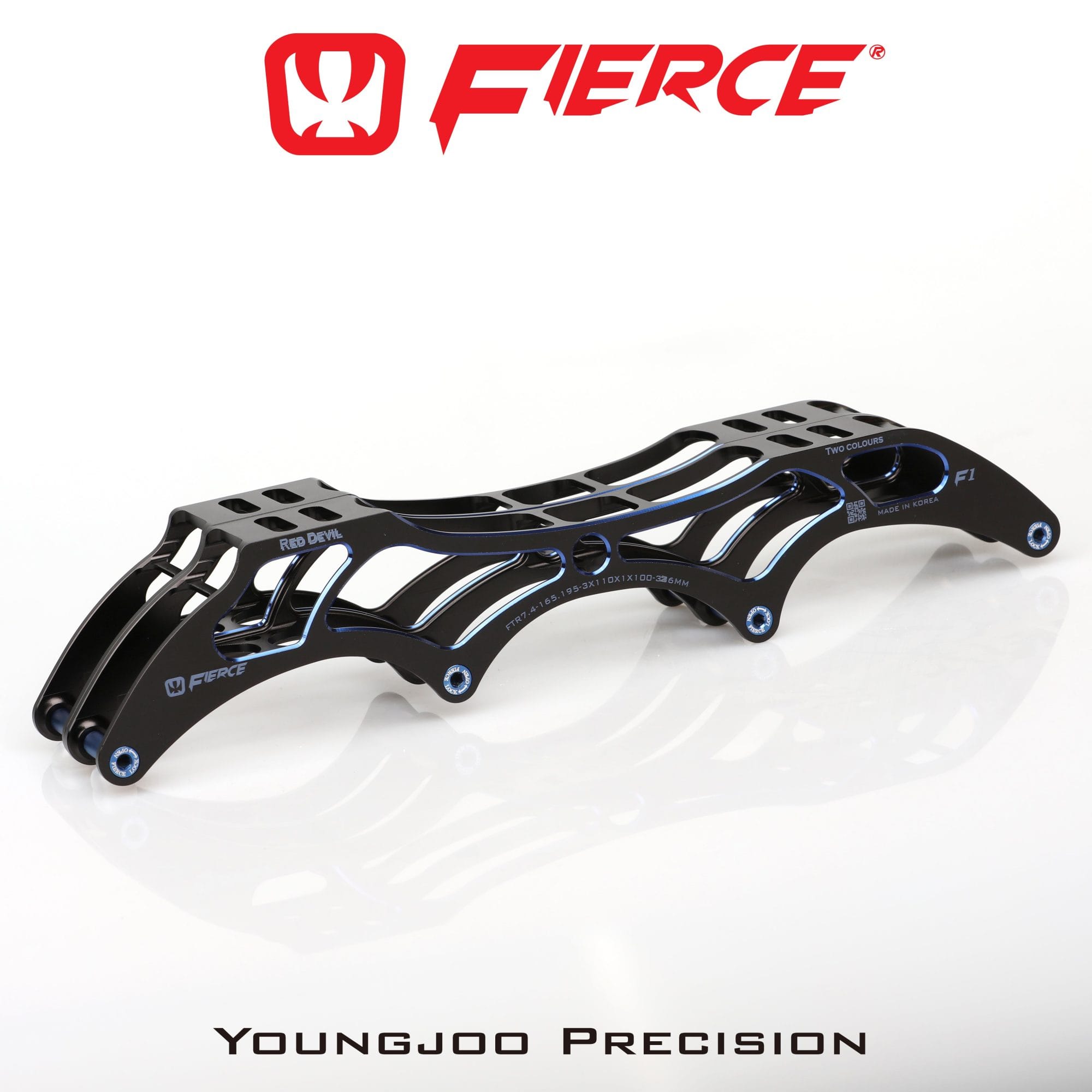 Fierce Inline Speed Frame - Two Tone - HiLo - 3x110 / 1x100 - Image 2